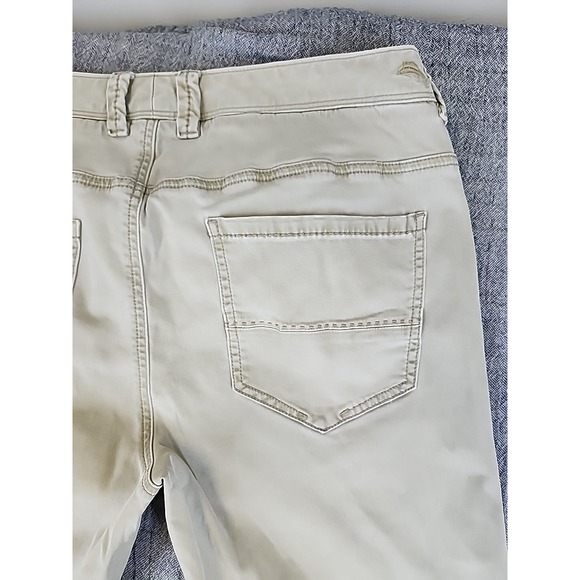 Tommy Bahama Pants 34x34 (34x27 act)Beige Chino Khaki Straight Leg Casual Preppy - Picture 7 of 9